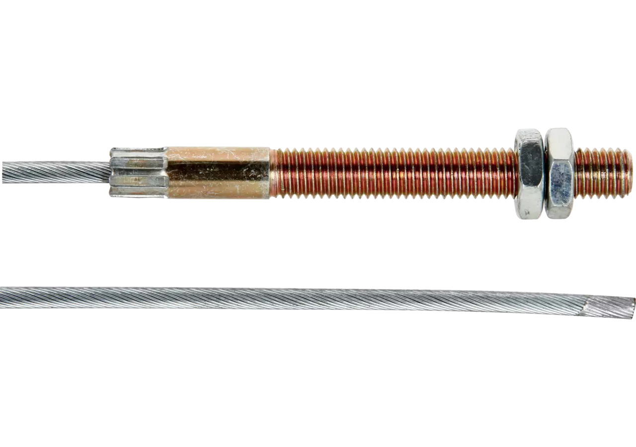 Bremsseil Dm 5 mm, 3.800 mm M12 x 80 GartenShop24