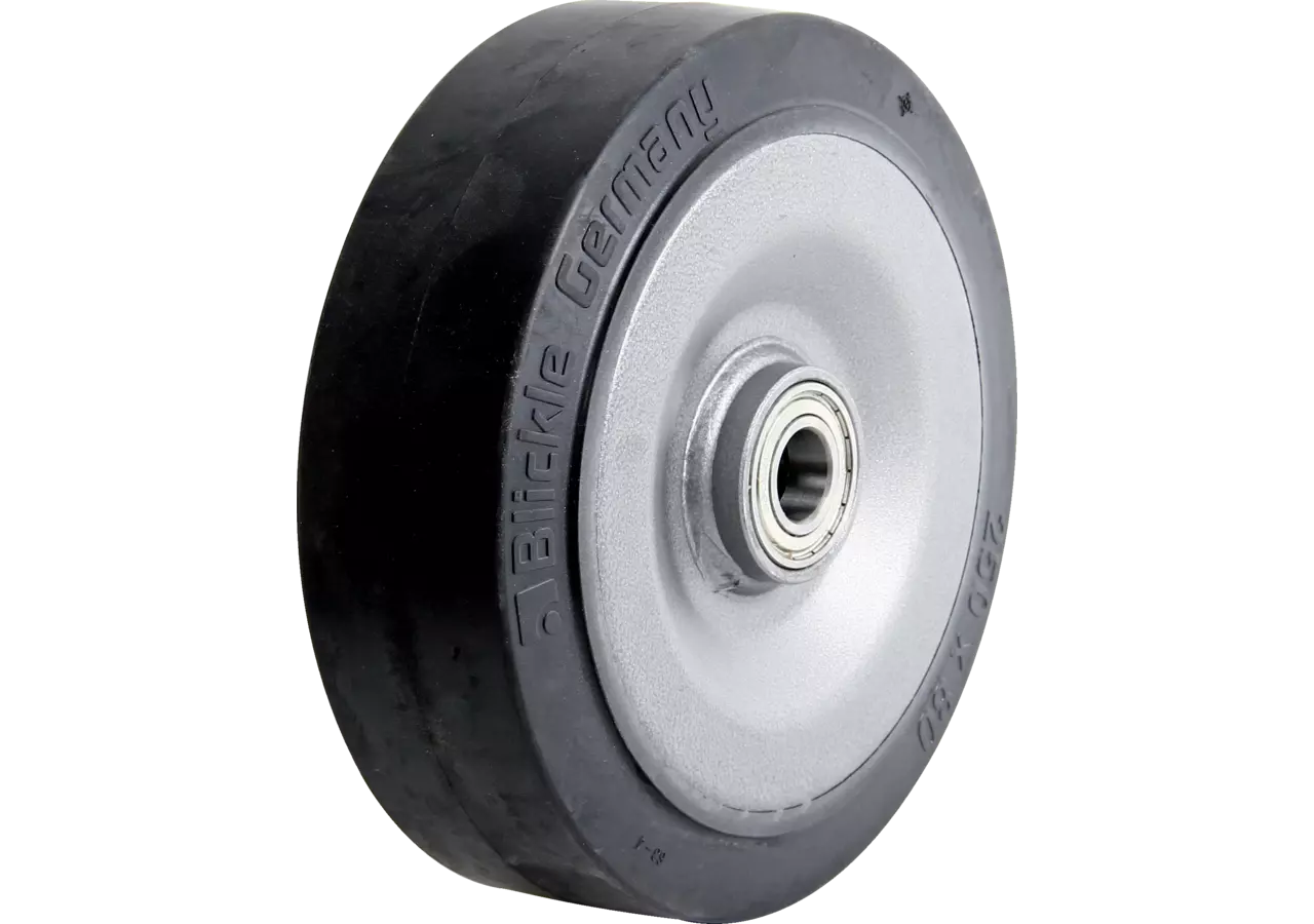 Schwerlastrad mit Stahlfelge, 250 x 80 mm, ID 30 mm Blickle