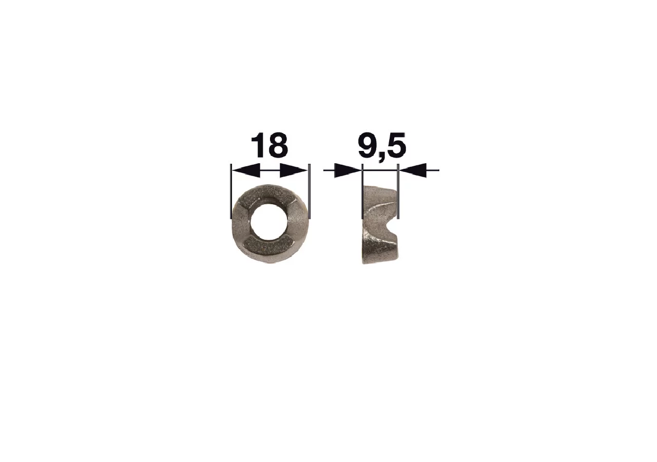 Klemmstück ID 8,5 mm, rund GartenShop24