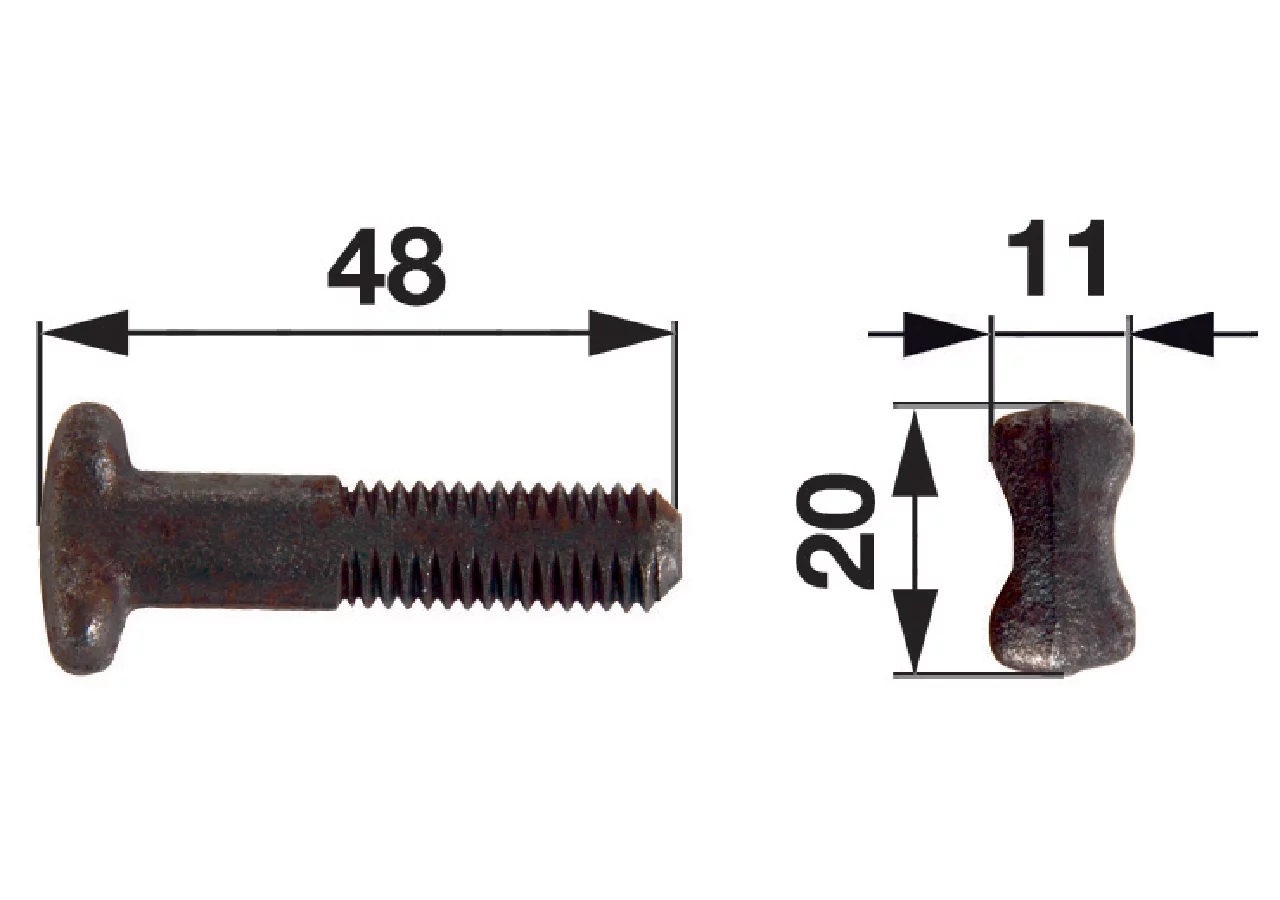 Kettenschraube M10 x 48 mm GartenShop24