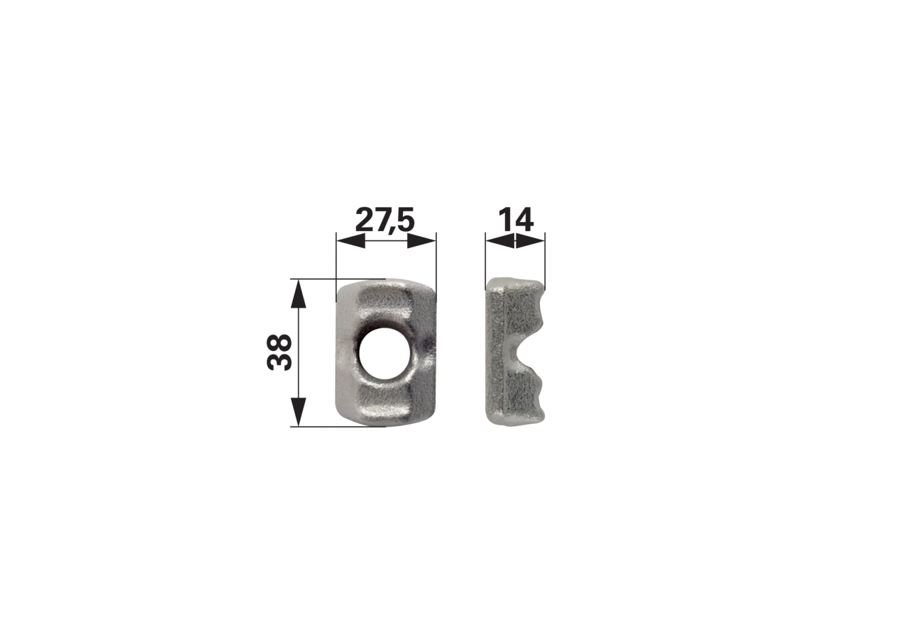 Klemmstück ID 13,5 mm, breit GartenShop24