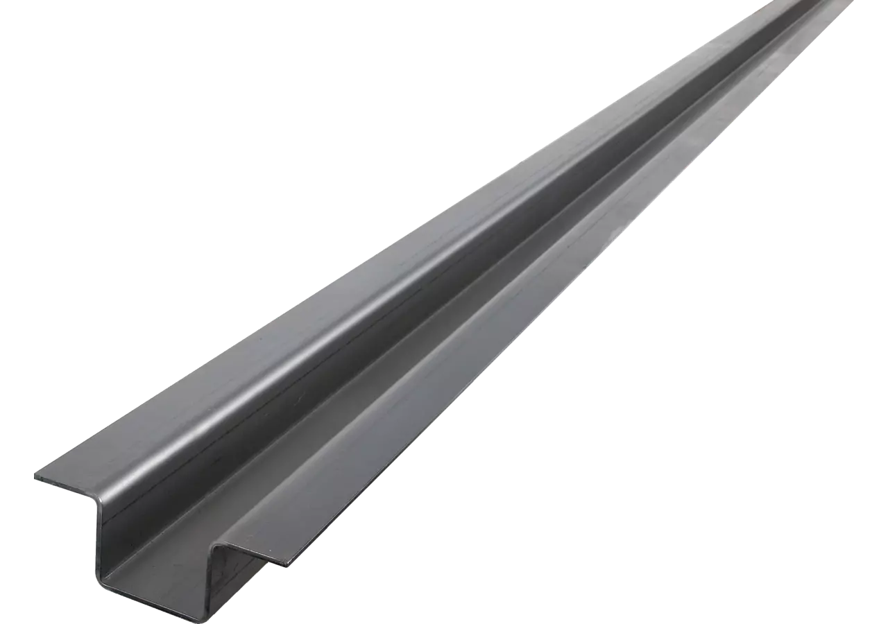 Hutprofil B 95 x b 46 x H 34 mm, L 4.700 mm (2 x 2.350 mm) Materialstärke 2 mm GartenShop24