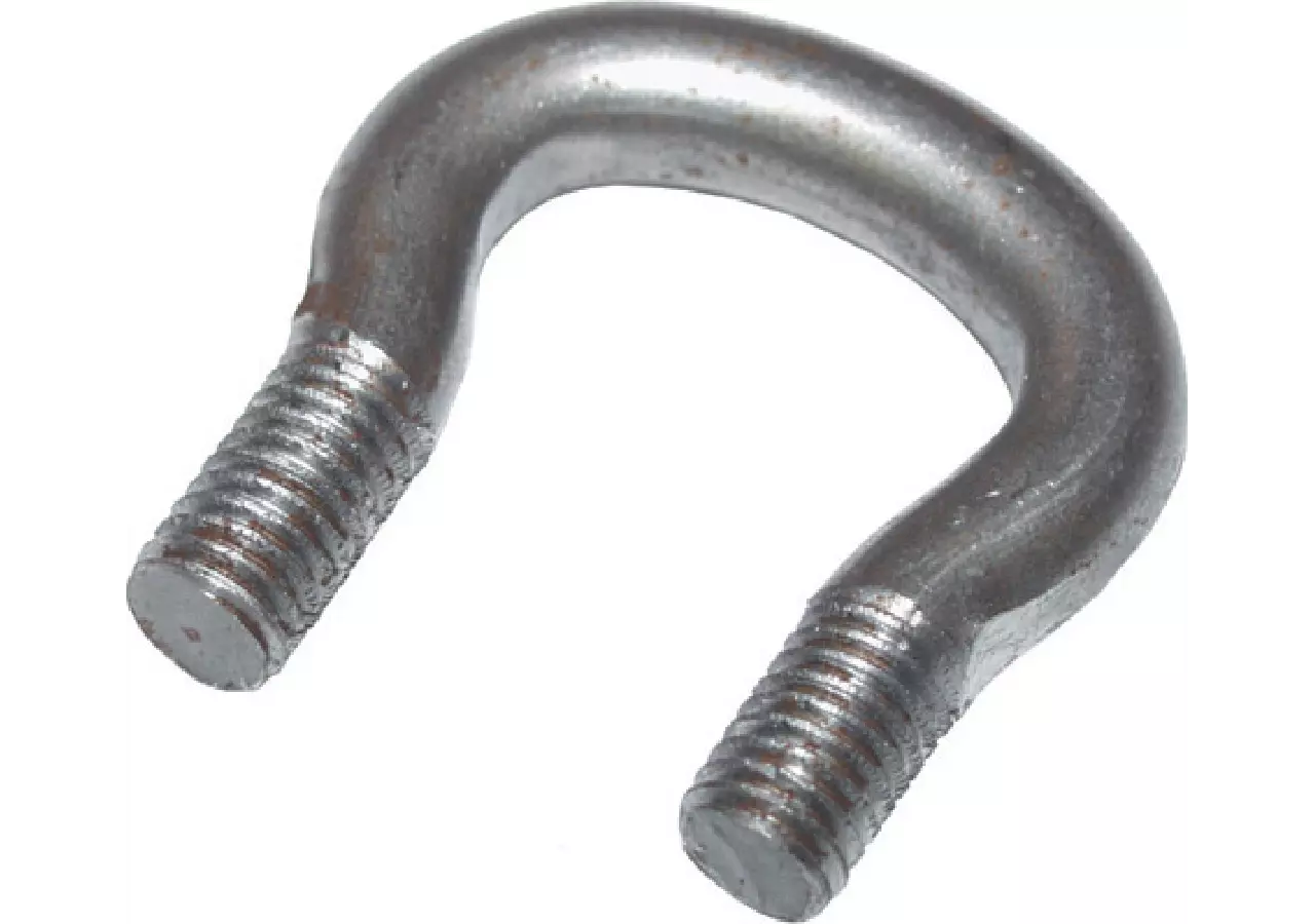 Rundstahlbügel zu Kette 8 x 22 mm, Gewinde M8, Höhe 45 mm GartenShop24