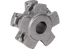 Kettennuss-Rohling offen, 8 x 31 mm, AD 110 mm, 5 Zähne GartenShop24