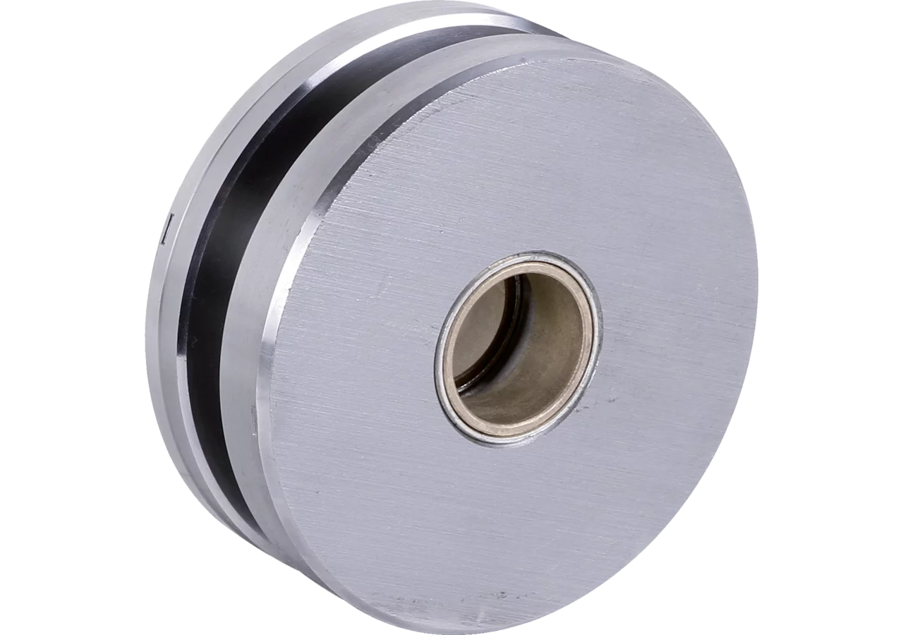 Umlenkrolle offen, 14 x 50 mm, AD 135 x ID 35 mm, Rille GartenShop24