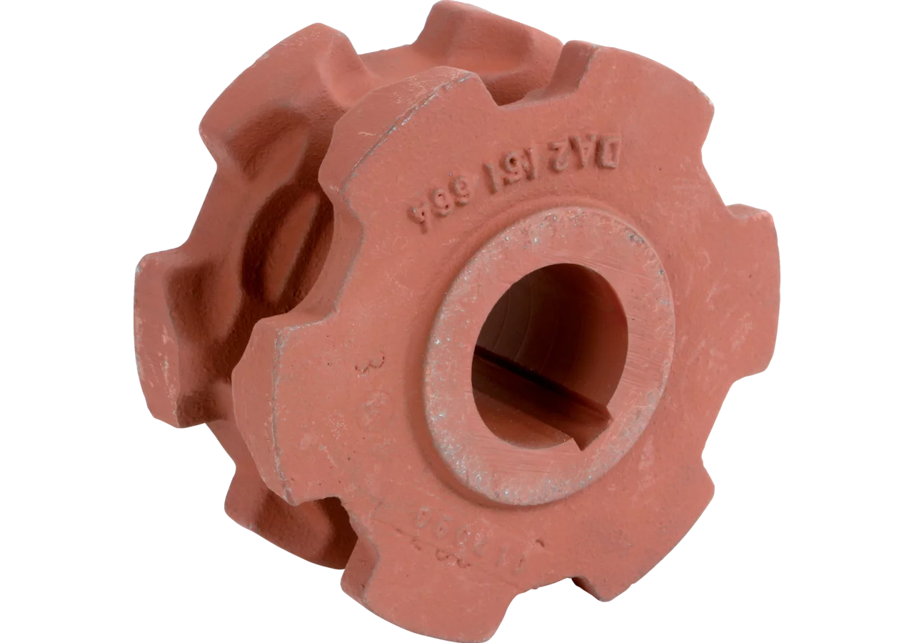 Kettennuss offen, 10 x 35 mm, AD 145 x ID 45 mm, 6 Zähne GartenShop24