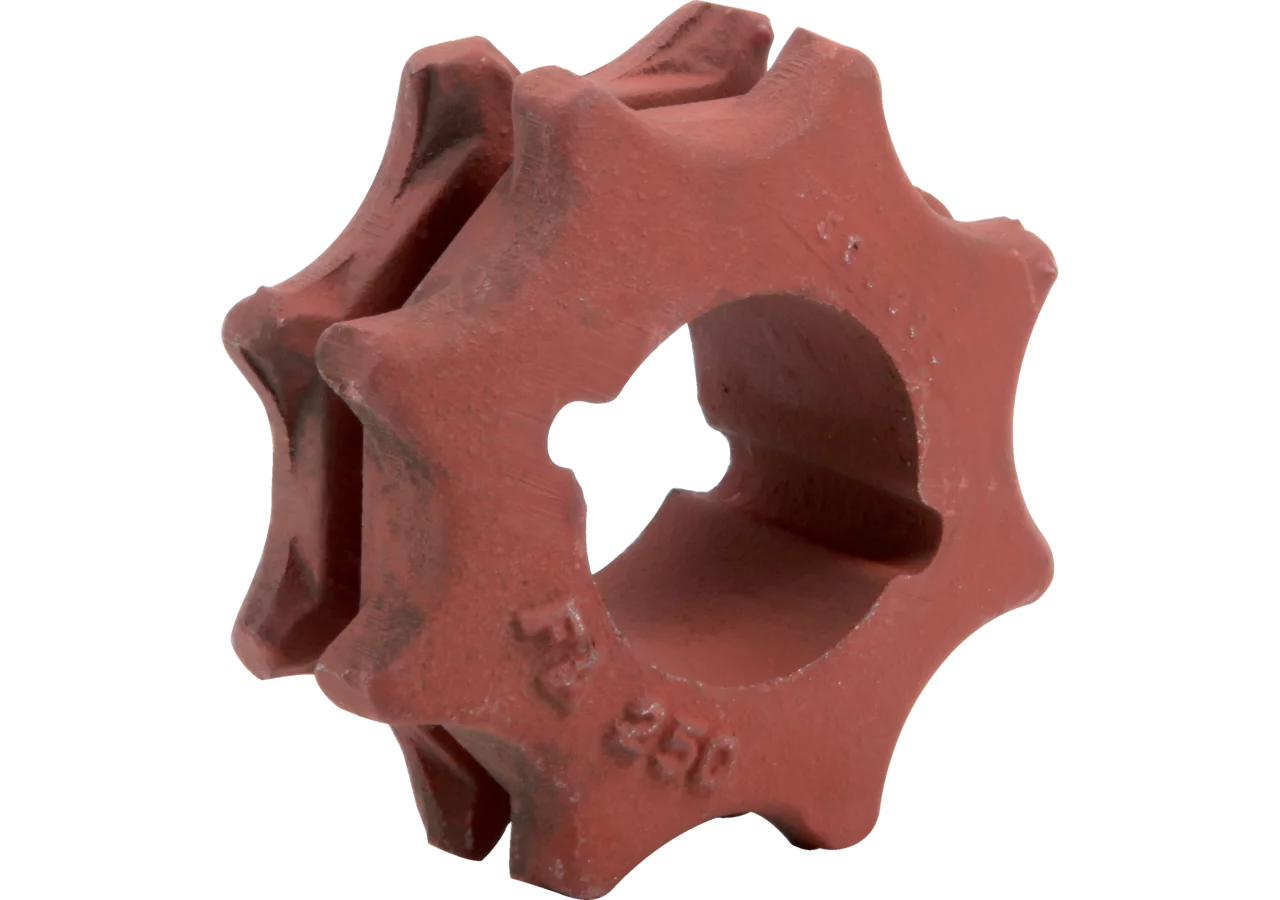 Kettennuss offen, 8 x 24 mm, AD 140 x ID 60 mm, 8 Zähne GartenShop24