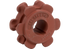 Kettennuss offen, 10 x 26,2 mm, AD 120 x ID 40 mm, 6 Zähne GartenShop24