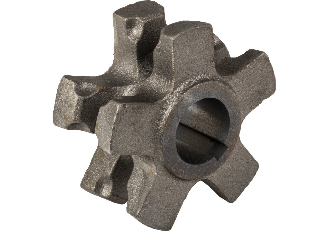 Kettennuss offen, 10 x 35 mm, AD 124 x ID 40 mm, 5 Zähne GartenShop24