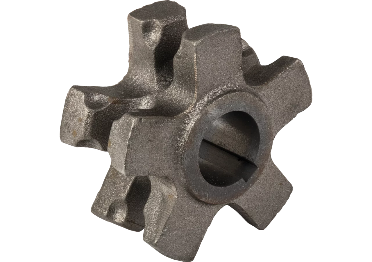 Kettennuss offen, 10 x 35 mm, AD 124 x ID 40 mm, 5 Zähne GartenShop24