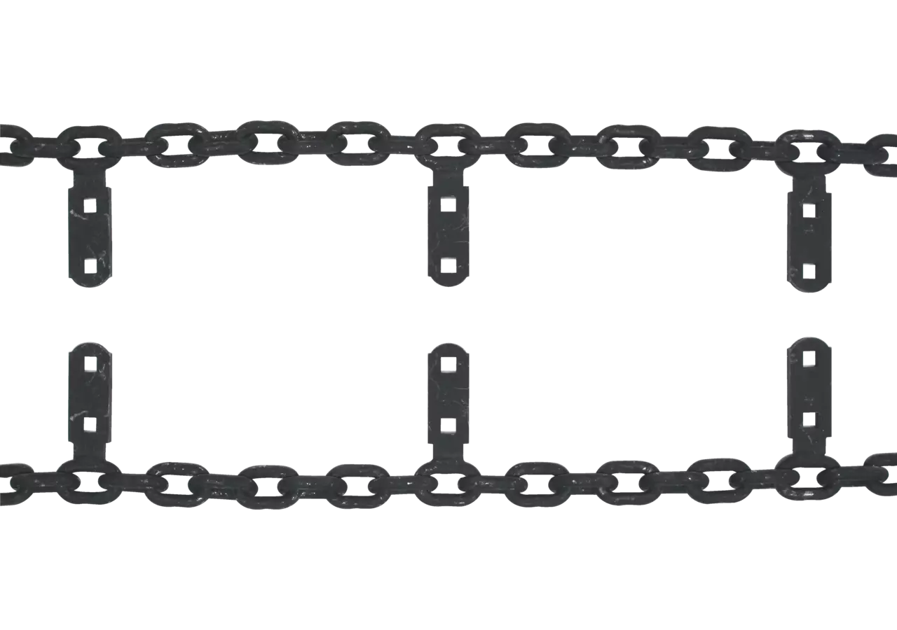 Kratzbodenstrang vollständig, 13 x 45 mm (=2 Ketten je 197 Glieder) – passend für Strautmann 35103722 GartenShop24