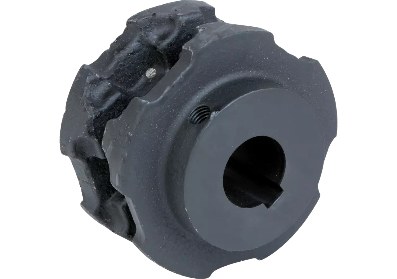 Kettennuss offen, 8 x 31 mm, AD 110 x ID 30 mm, 5 Zähne Mit Gewindeloch für Wurmschrau GartenShop24