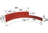 Leitblech links, L 1.130 mm – passend für Strautmann 31046283 GartenShop24