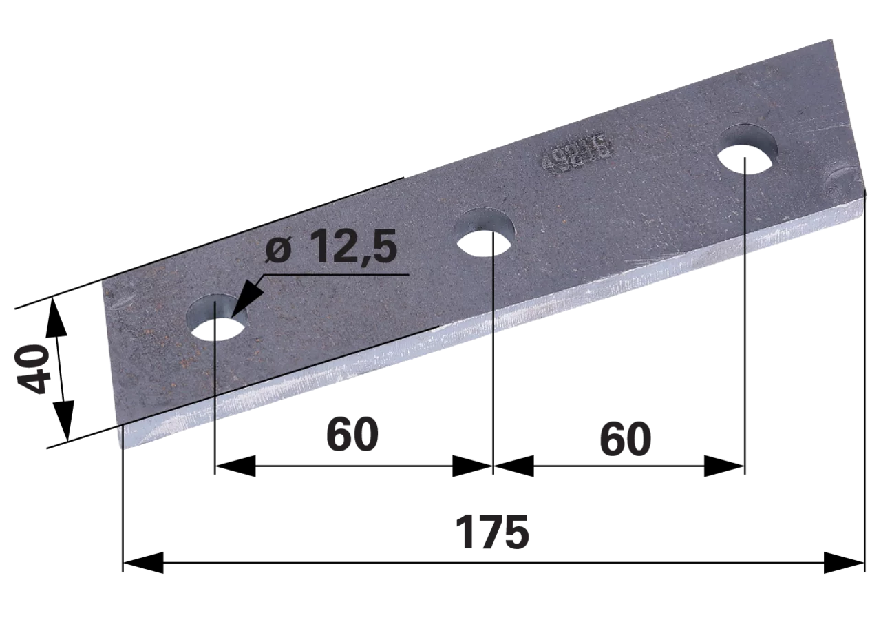 Reißzinke links, L 175 mm – passend für Kemper 69935 GartenShop24