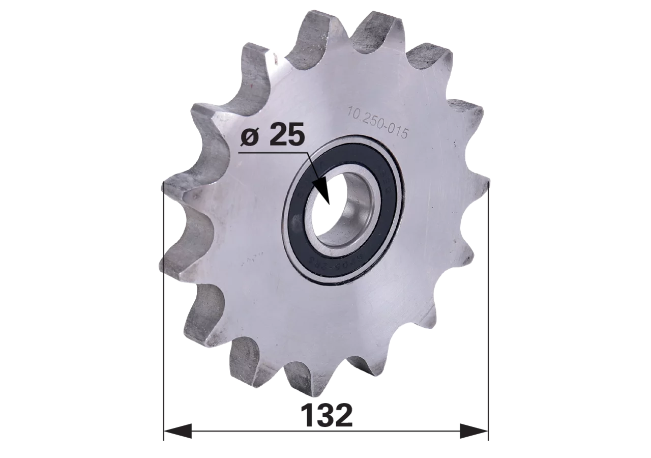 Kettenspannrad 15 Zähne – passend für Strautmann 30246603 GartenShop24