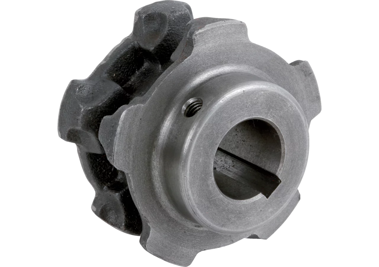 Kettennuss offen, 8 x 31 mm, AD 110 x ID 40 mm, 5 Zähne Güte Grauguss GG25 GartenShop24