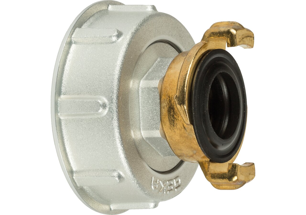 IBC Adapter S60 x 6 auf GEKA Schnellkupplung GEKA Plus GEKA