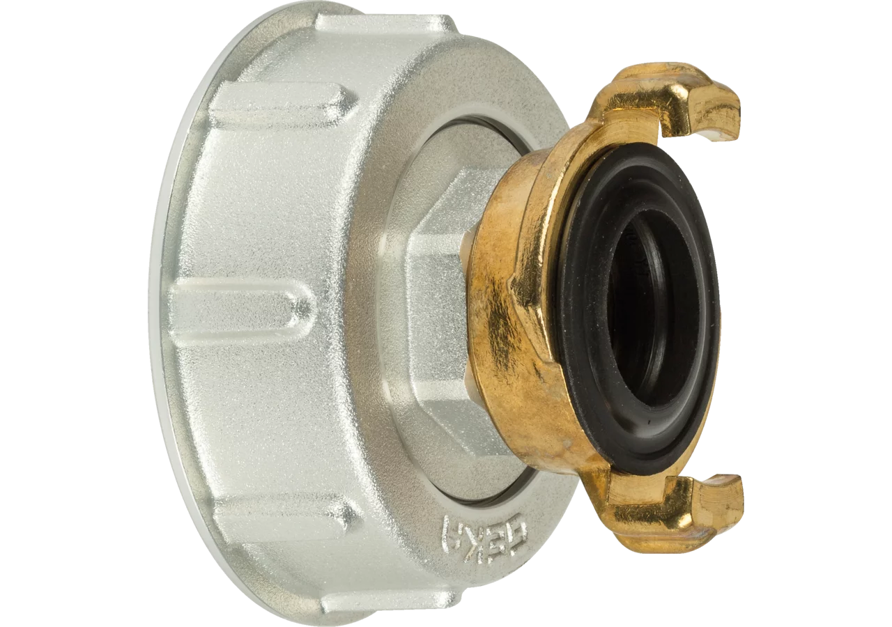 IBC Adapter S60 x 6 auf GEKA Schnellkupplung GEKA Plus GEKA