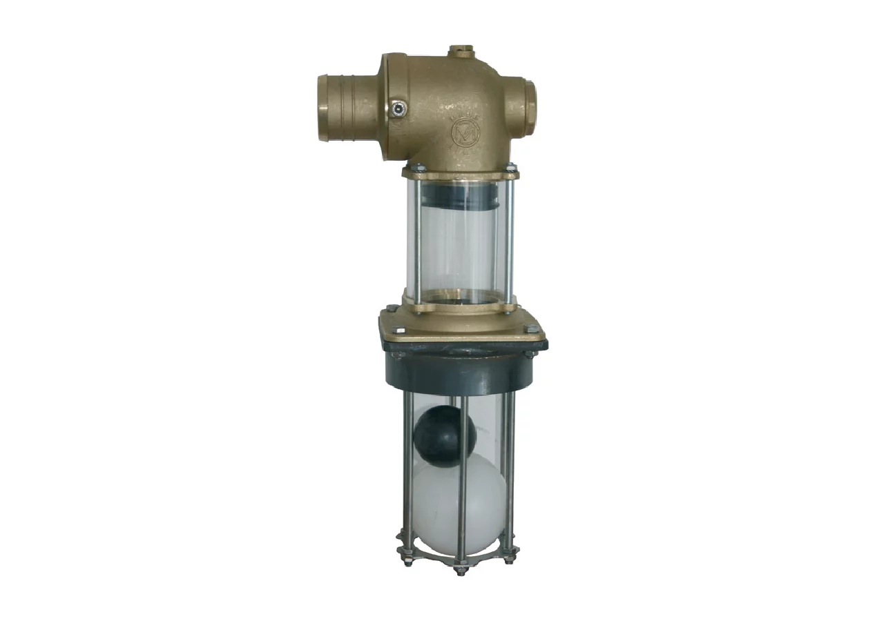 Überlaufventil Schlauchanschluss 80 mm, mit Schauglas MZ 0180 MZ
