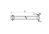Saugrohr gerade, ital. System, 6 Zoll, BG 150 x L 3.000 mm verzinkt mit Dichtring GartenShop24