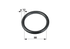 O-Ring 88 x 12 mm, passend zu Pro Rain bzw. Rainstar Bauer 0616863 Bauer