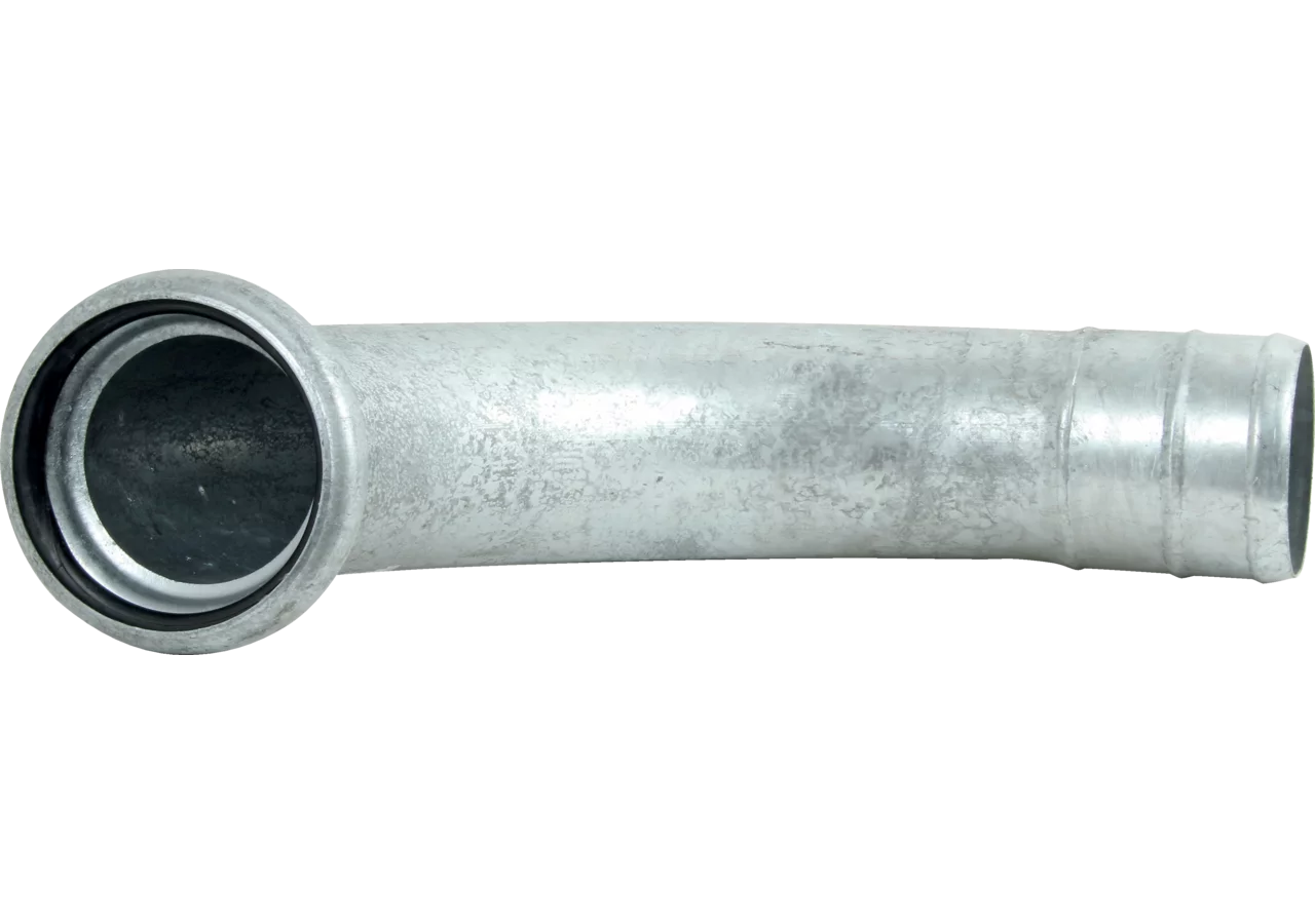 MT Rohrbogen System Bauer, 90 Grad, 4 Zoll, für Schlauch 110 mm verzinkt mit Dichtring GartenShop24