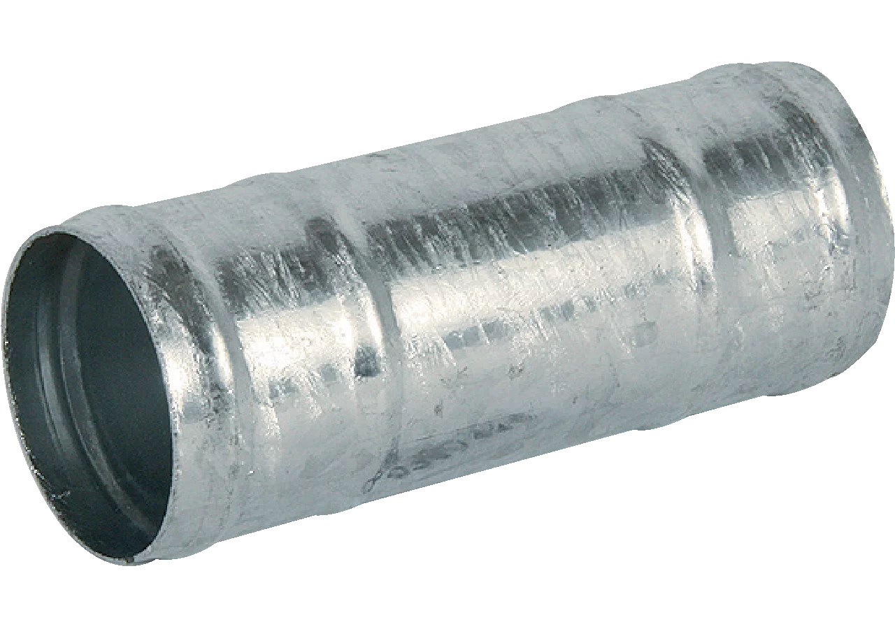 Schlauchtülle doppelt, für Schlauch 80 mm, verzinkt GartenShop24