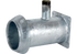 VT Flanschkupplung System Perrot, 6 Zoll, LA 150 mm, mit Abgang verzinkt Außengewinde (G) (Zoll) 2 " GartenShop24