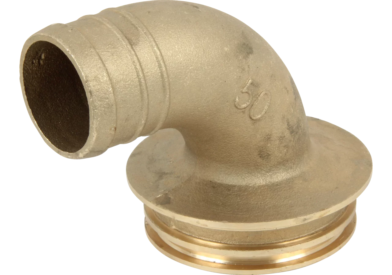 Schlauchanschluss AD 50 mm, gebogen MZ MZ