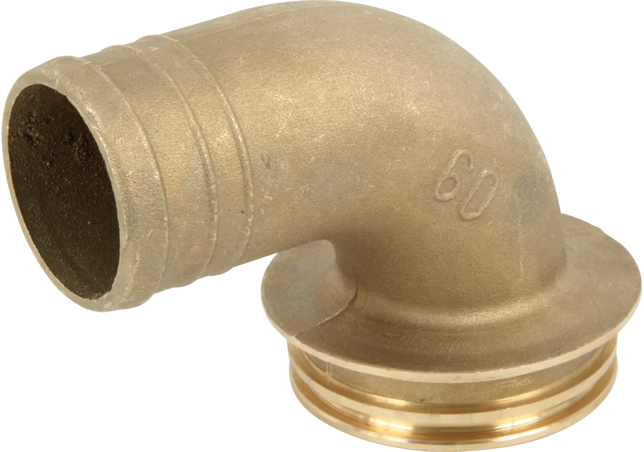 Schlauchanschluss AD 60 mm, gebogen MZ MZ