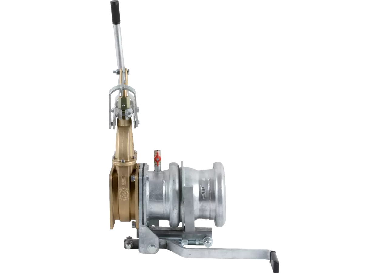 Schnellkupplungsadapter System Bauer, 5 Zoll verzinkt mit Dichtring Bauer