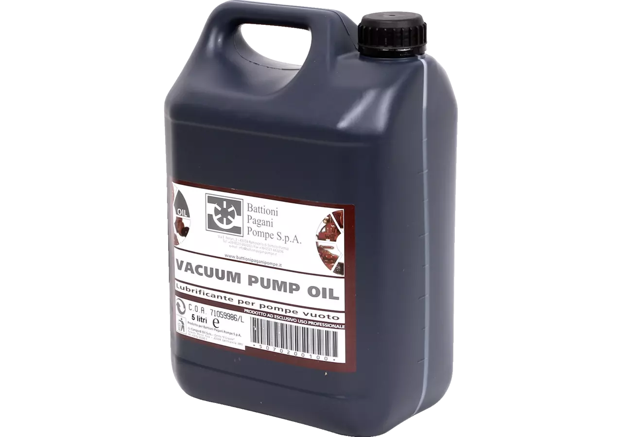 Vakuumpumpenöl Battioni Pagani Mineralöl, 5 Liter Battioni Pagani 5070200100 Battioni Pagani