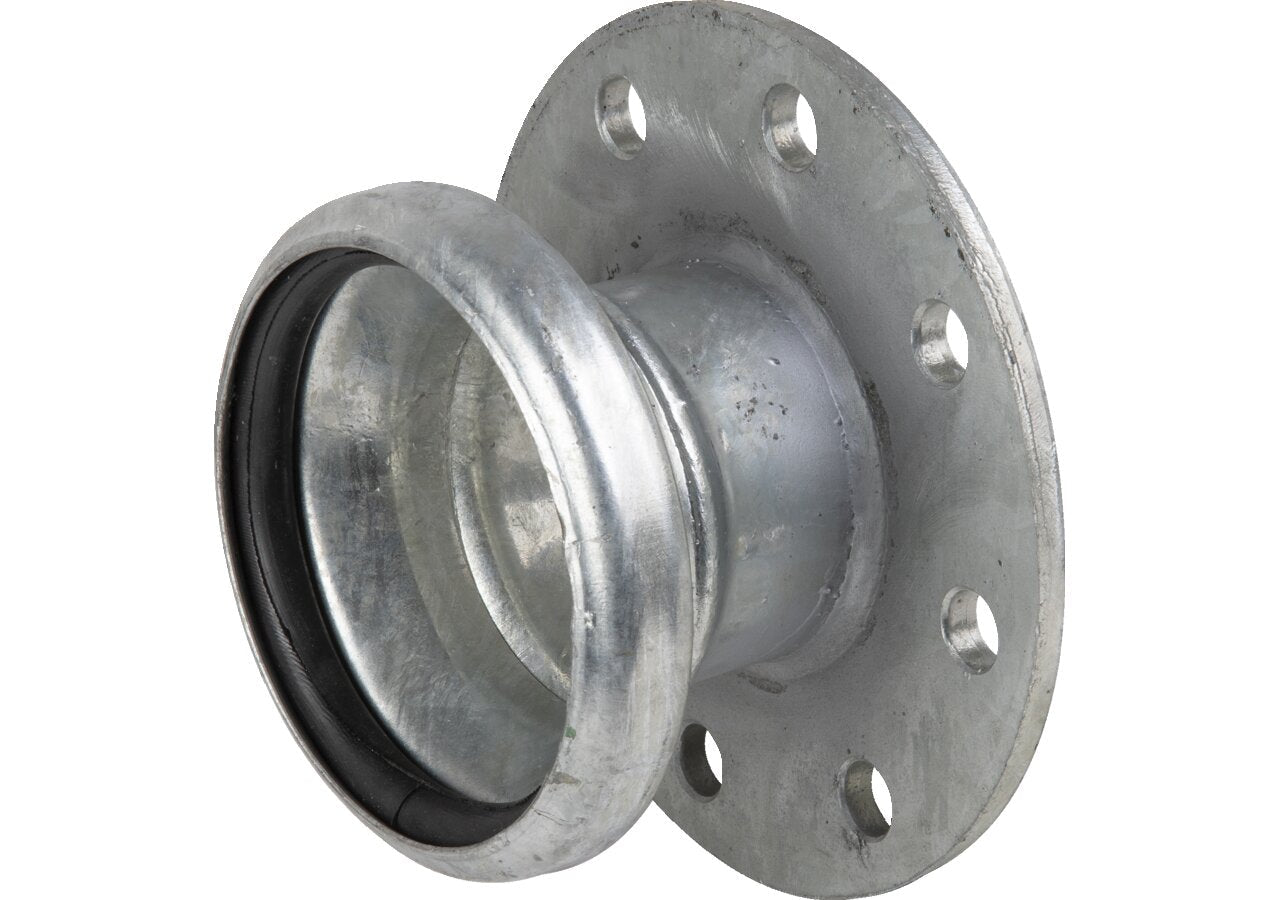 MT Flanschkupplung System Bauer, 5 Zoll, HK 133, DN 125, LK 210 mm verzinkt mit Dichtring GartenShop24