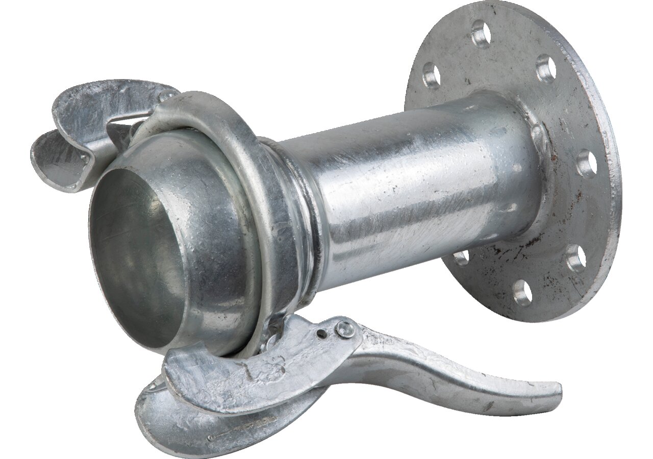 VT Flanschkupplung System Bauer, 5 Zoll, HK 133, DN 125, LK 210 mm verzinkt GartenShop24
