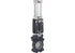 Plattenschieber 4 Zoll, 2 x Flansch, Zylinder doppelwirkend, DM 80 mm pneu. Battioni Locker BiDi 100 Battioni Pagani