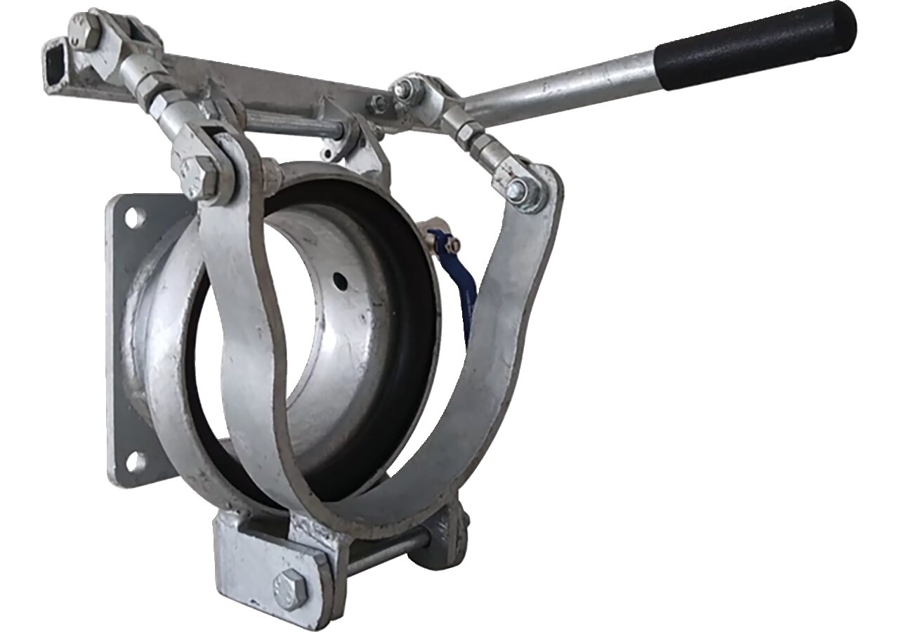 Becher-Schnellkuppler System Perrot, 6 Zoll, LA 150 mm, verzinkt mit Dichtring GartenShop24