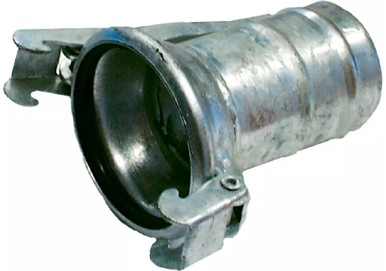 MT Kupplung ital. System, 8 Zoll, für Schlauch 152 mm verzinkt mit Dichtring GartenShop24