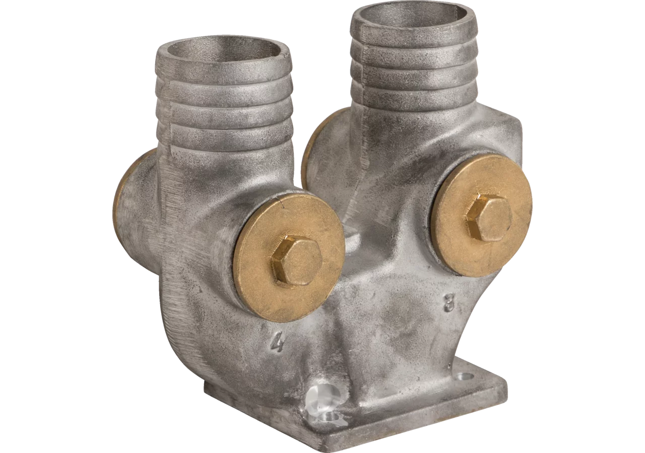 Doppelanschluss AD 60 mm, für KD-3000/5000 Hertell 01KD052019 Hertell