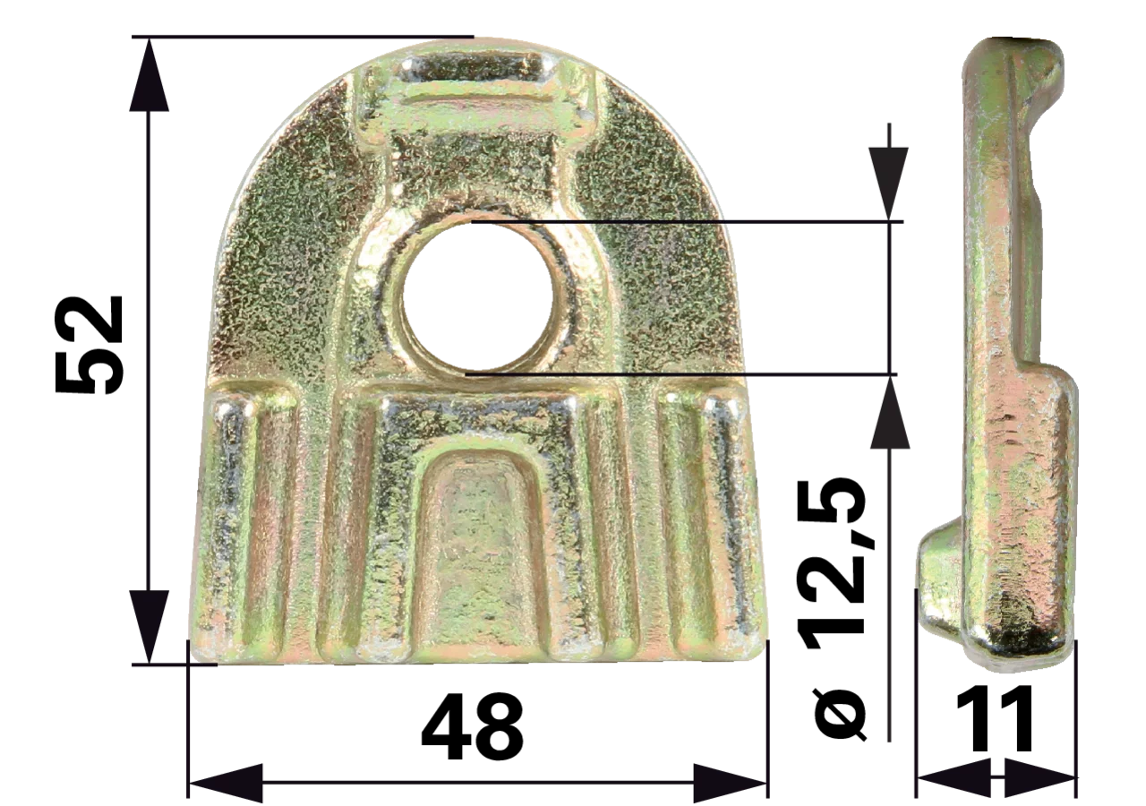 Klemmstück – passend für Deutz-Fahr VF1664925061 GartenShop24