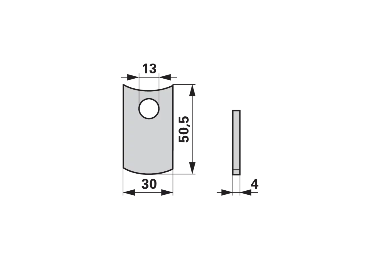 Lasche – passend für Pöttinger 206.70.083.0 GartenShop24