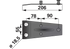 Messerhalter L 206 mm – passend für Deutz-Fahr 06563514 GartenShop24