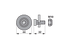 Messerhalterschraube M10, mit Mutter radura