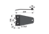 Messerhalter L 220 mm – passend für Deutz-Fahr LF03K0 GartenShop24