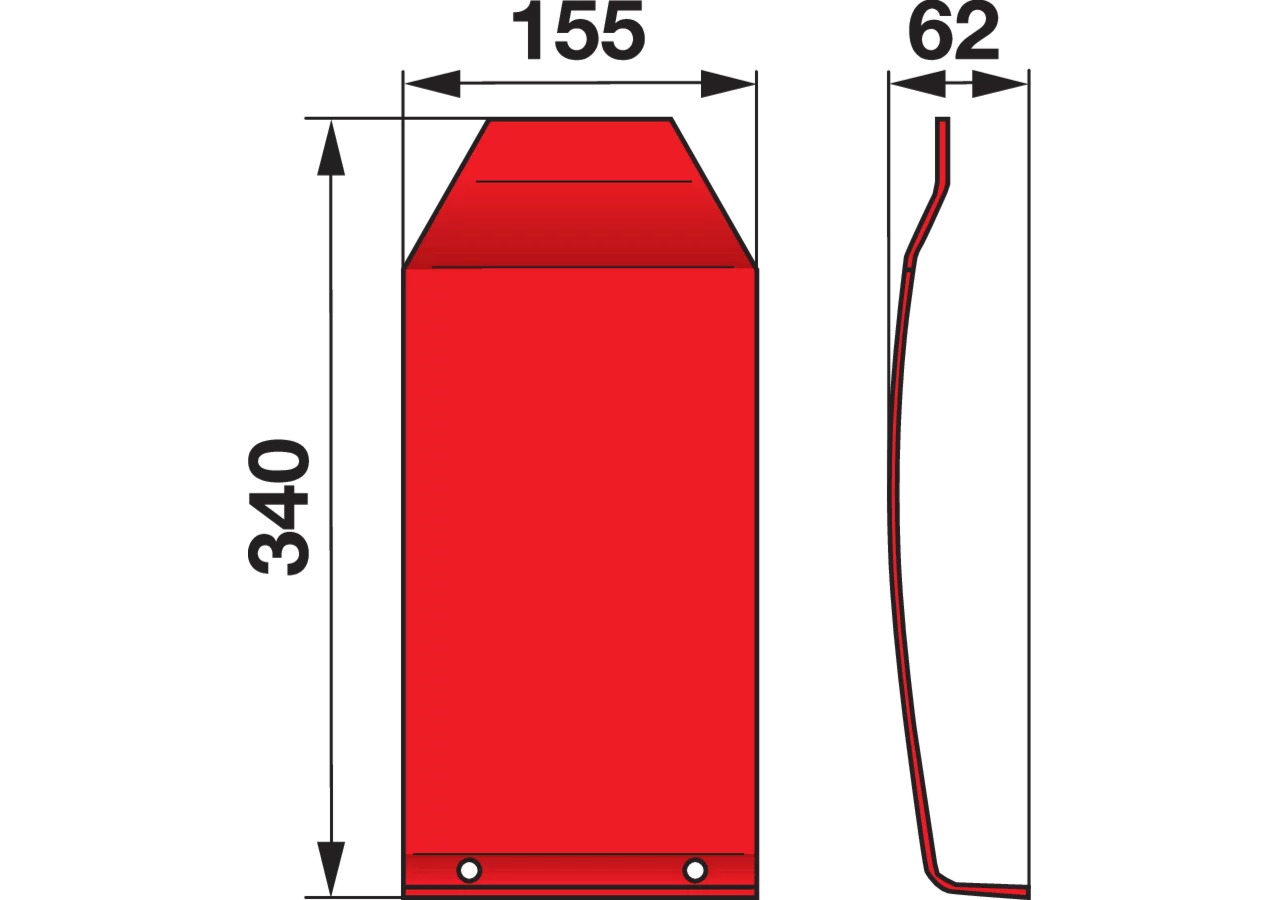 Gleitkufe – passend für Pöttinger 0656.144.3 GartenShop24