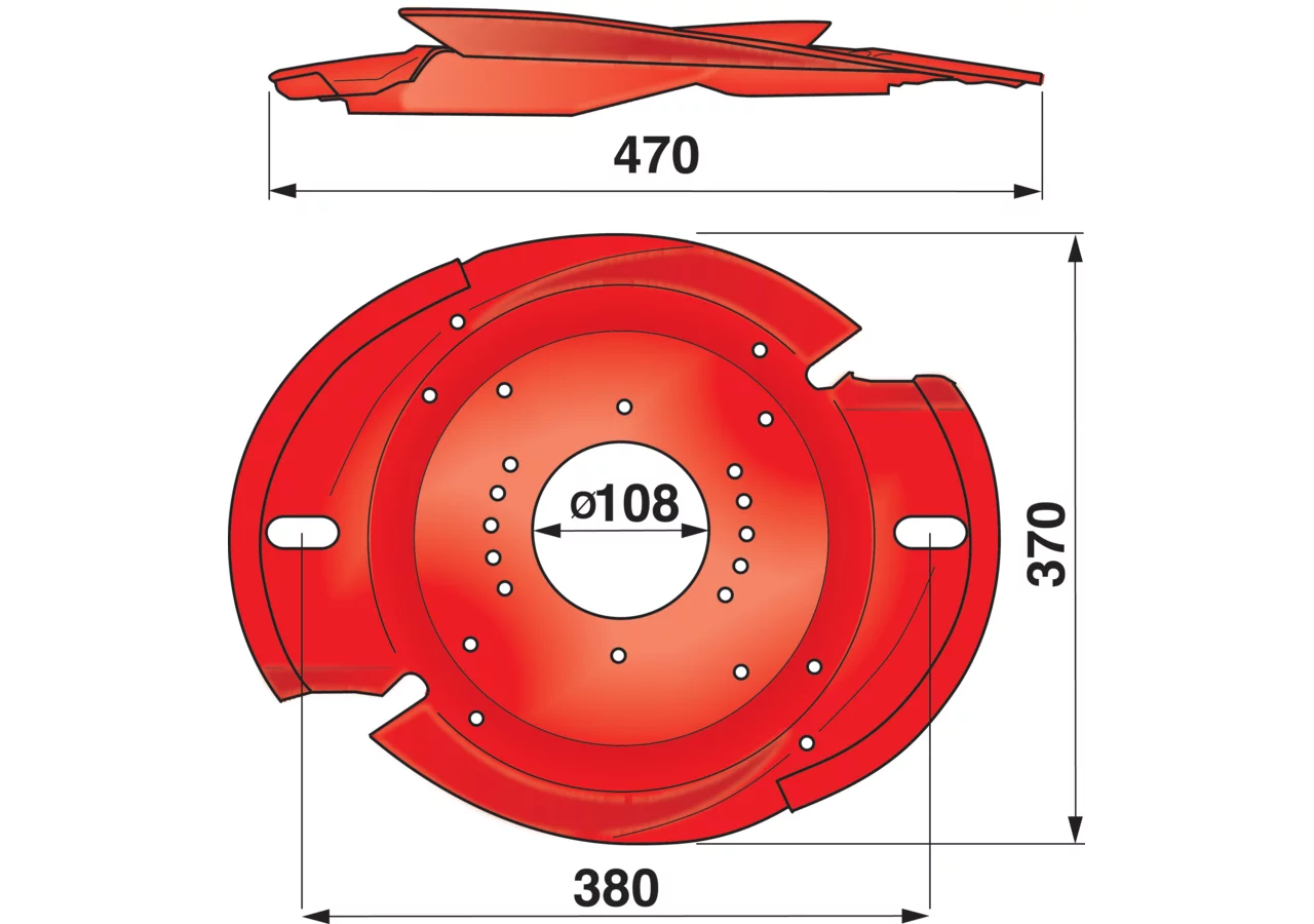 Schneckenteller links, neue Form Reform 225.611.271 GartenShop24