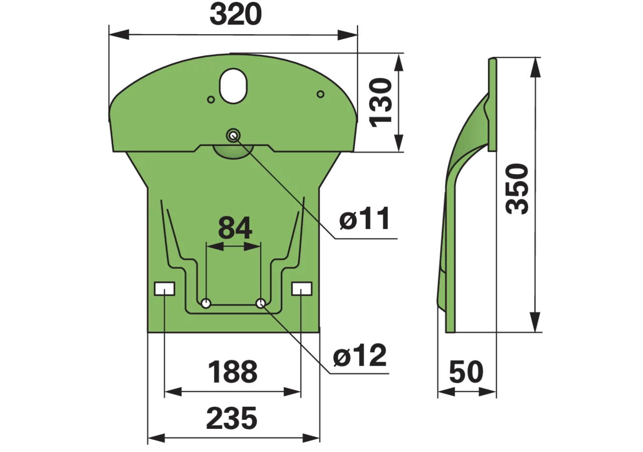 Gleitkufe – passend für Krone 139666.3 GartenShop24