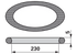 O-Ring 230 x 5 mm, DIN 3770/3771 Pöttinger 415.567 Pöttinger