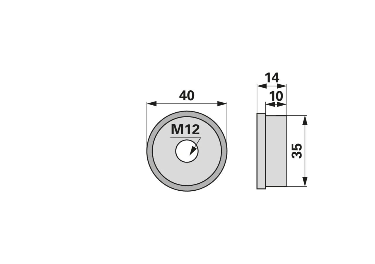 Mutter M12 x 1,25 mm – passend für BCS 563.29659 GartenShop24