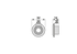 Buchse AD 32 x ID 20 x L 14 mm BCS 563.29667 BCS