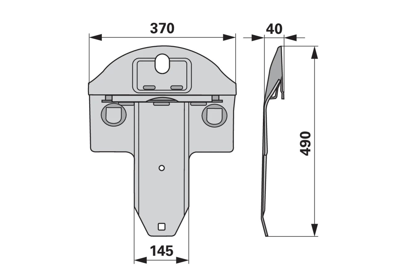 Gleitkufe – passend für Kuhn K6800123 GartenShop24